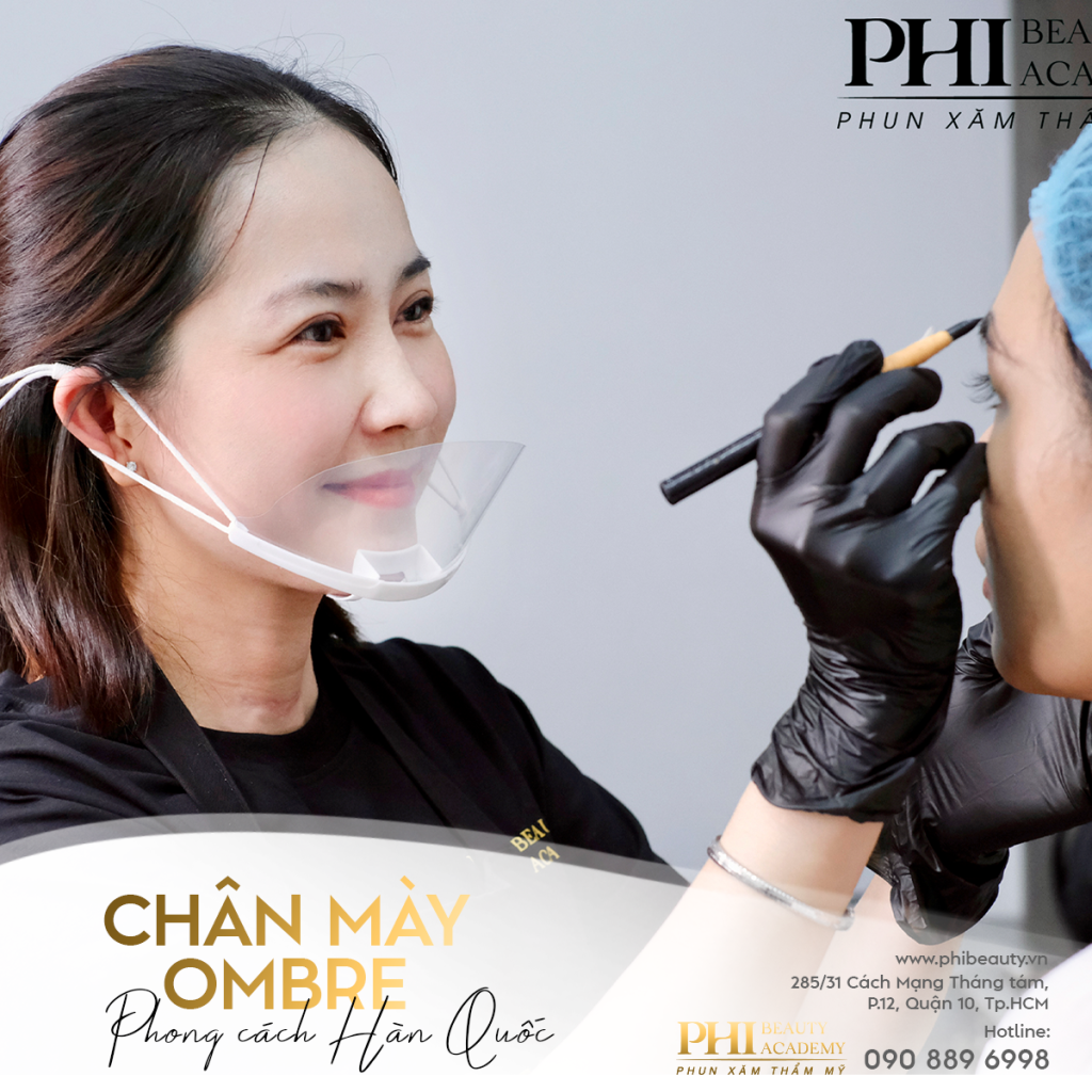 Bảng giá phun xăm chân mày