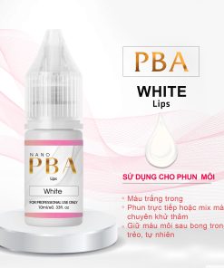 Mực phun môi - White