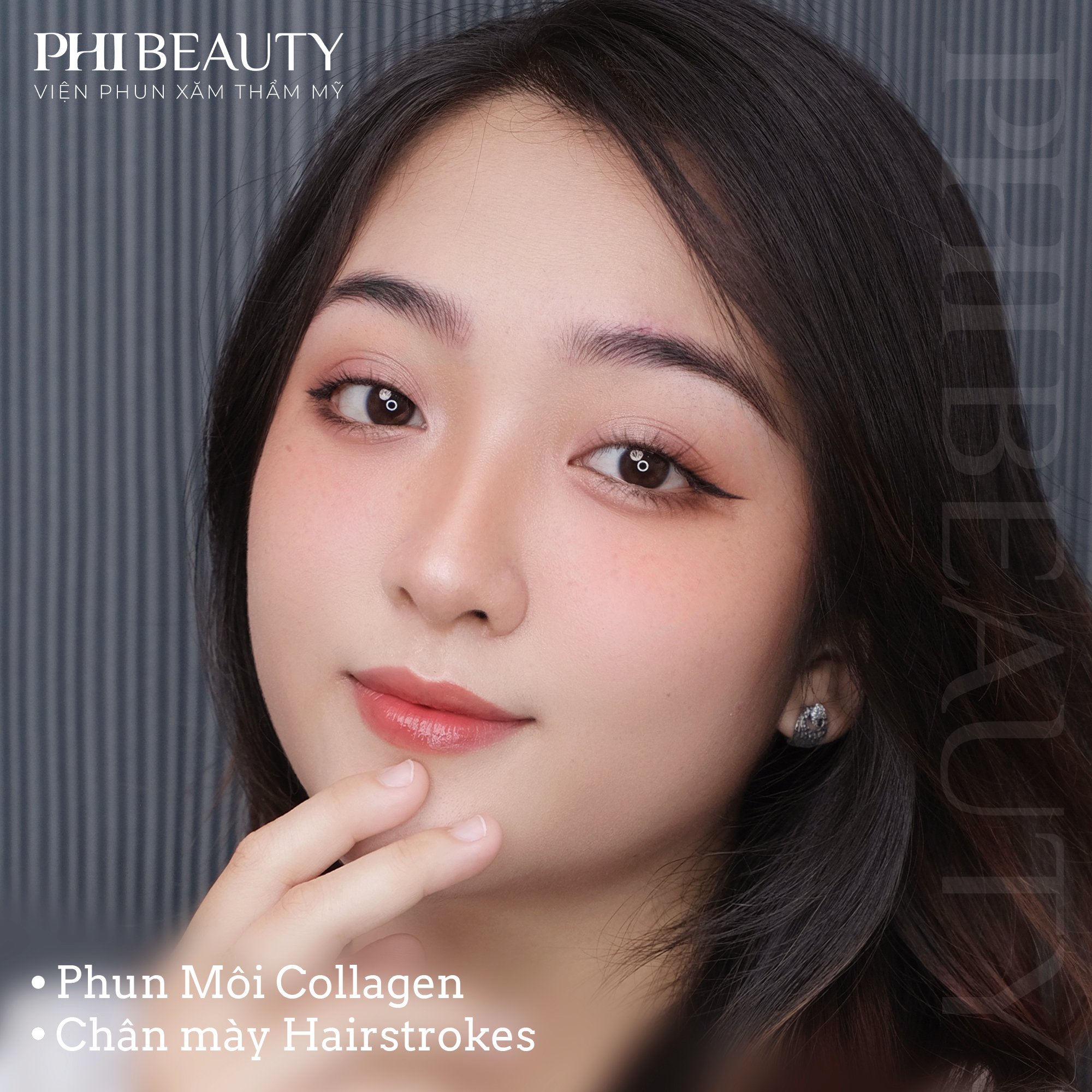 Combo làm đẹp mày môi đẹp tự nhiên